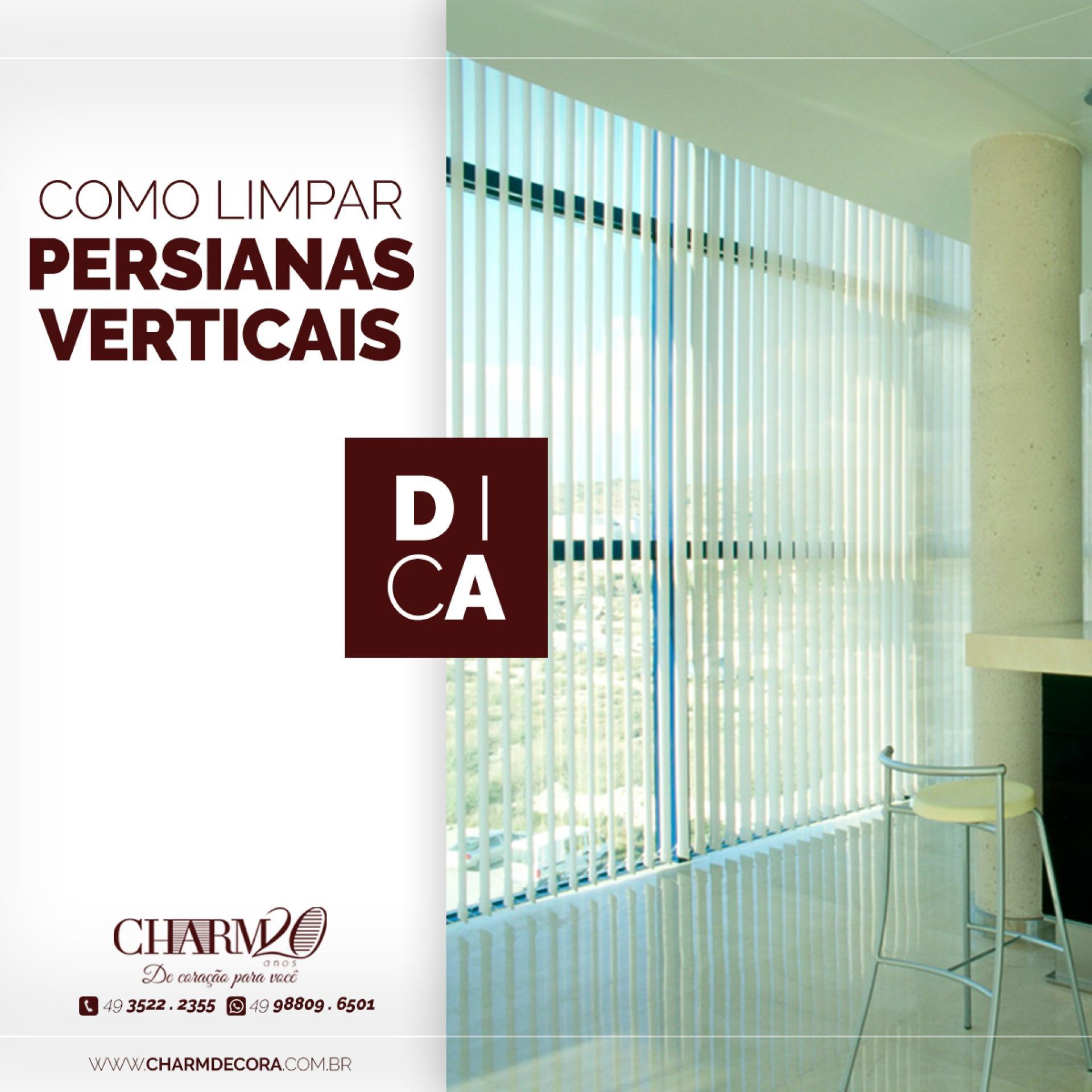 Como Limpar persianas de Alumínio