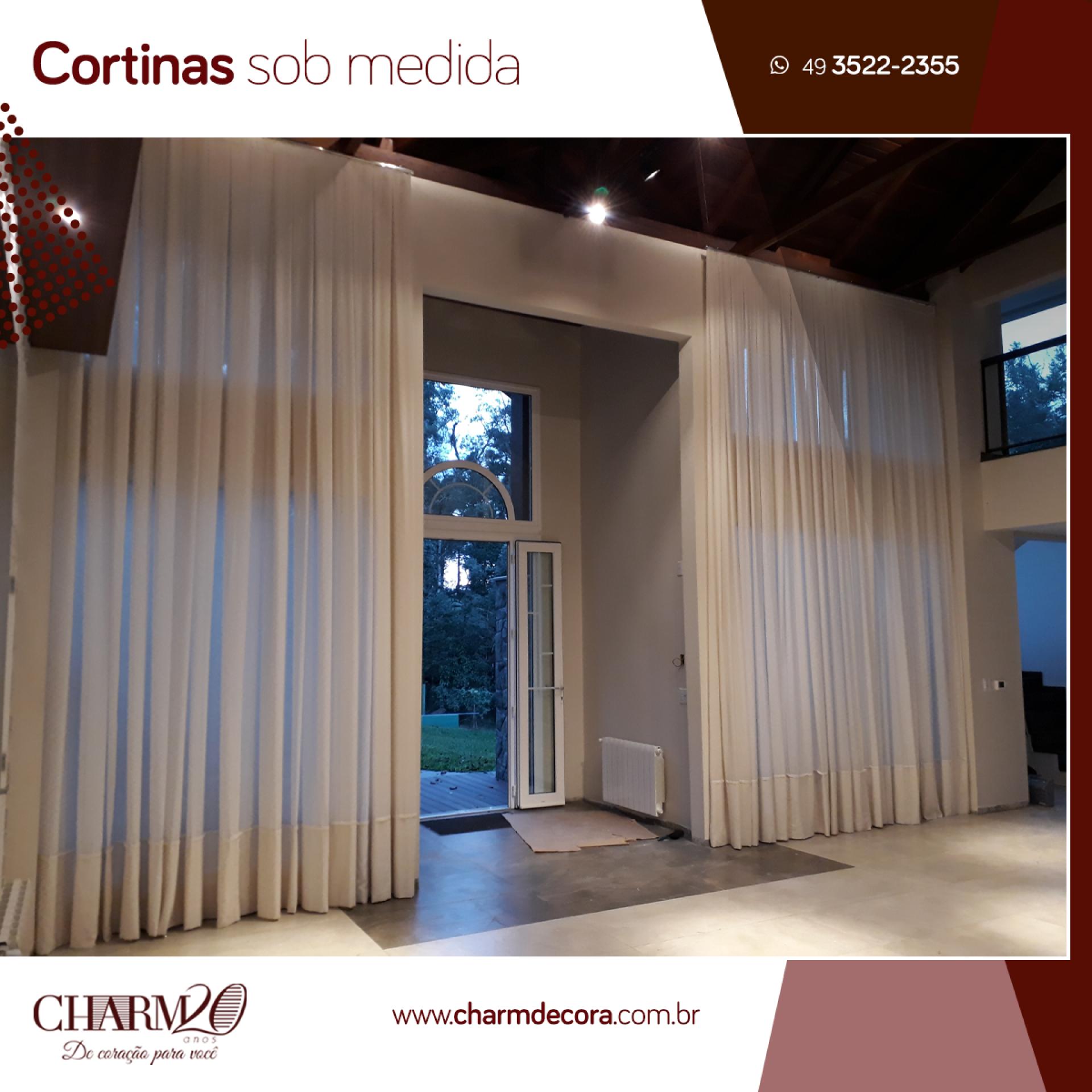 Cortinas sob medida