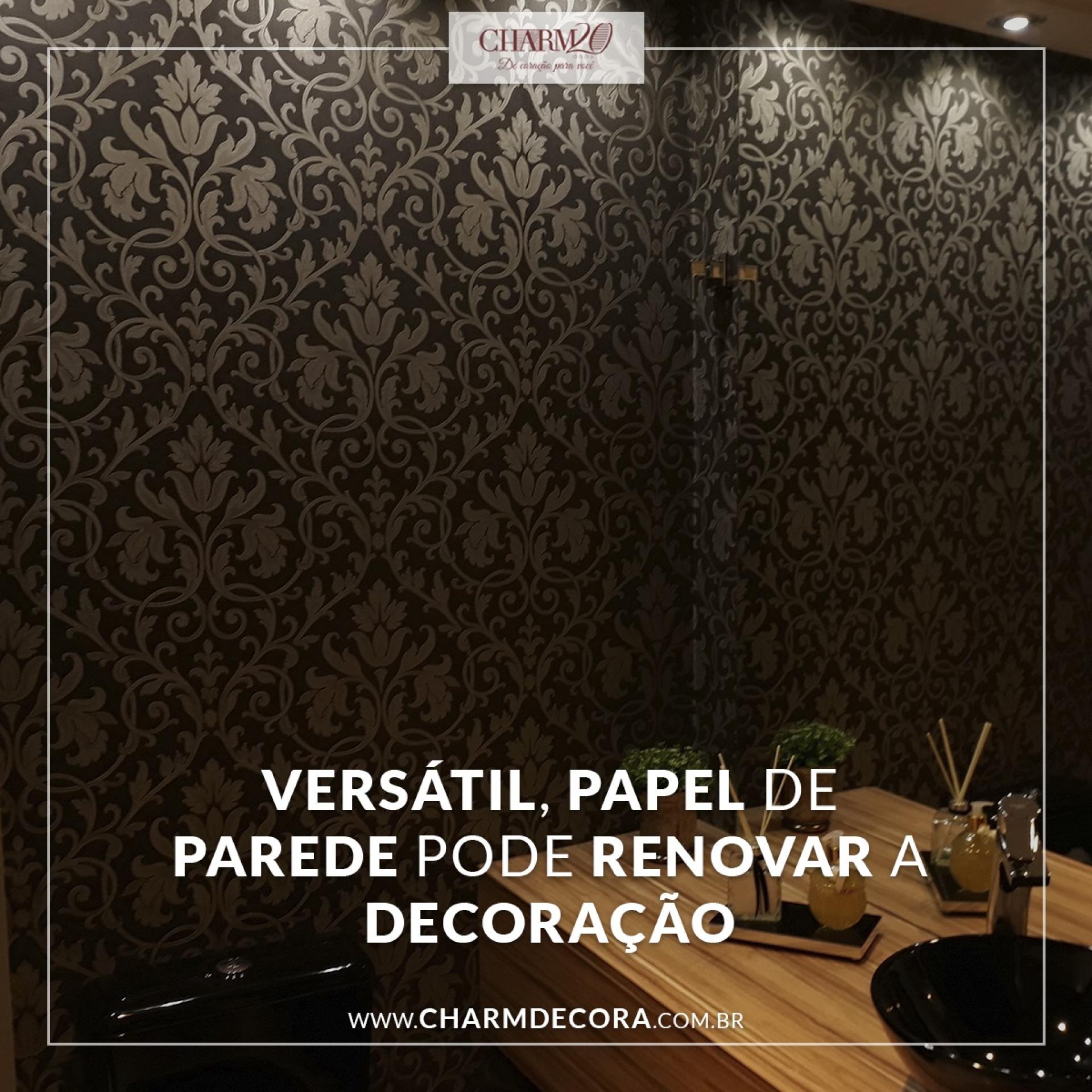 Versátil, papel de parede pode renovar a decoração