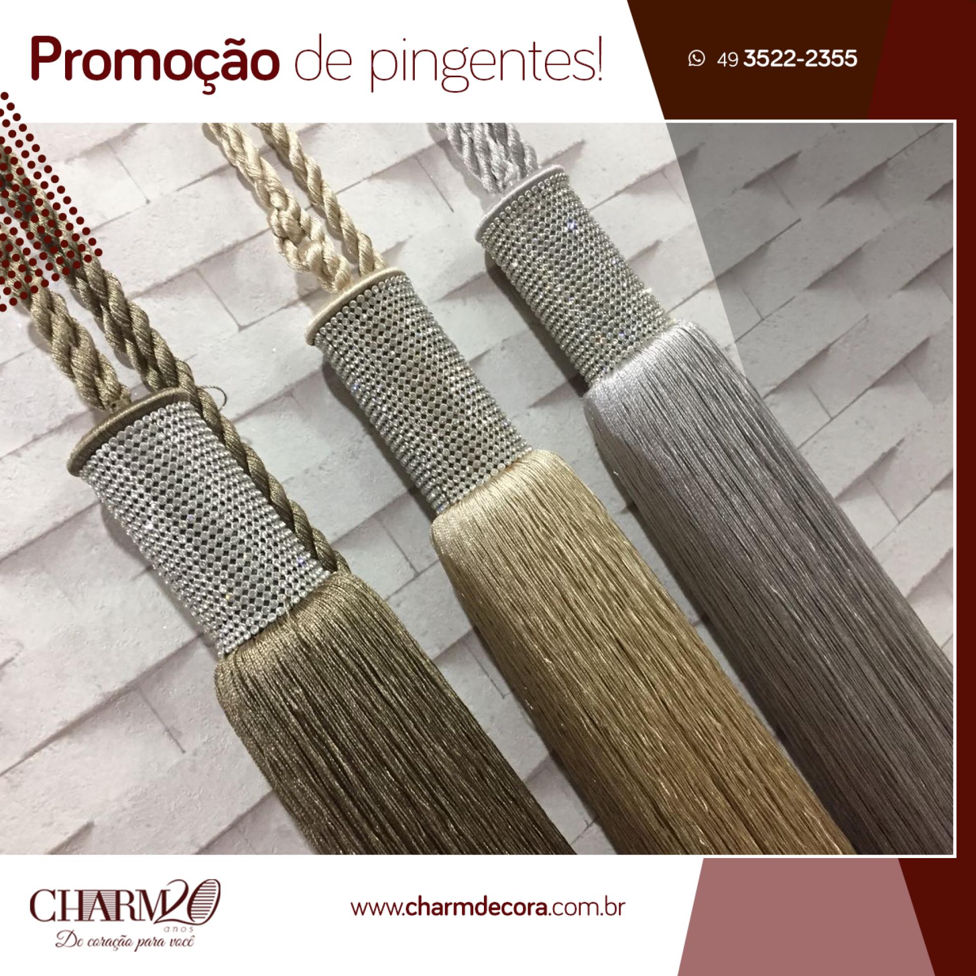 Promoção de pingentes!