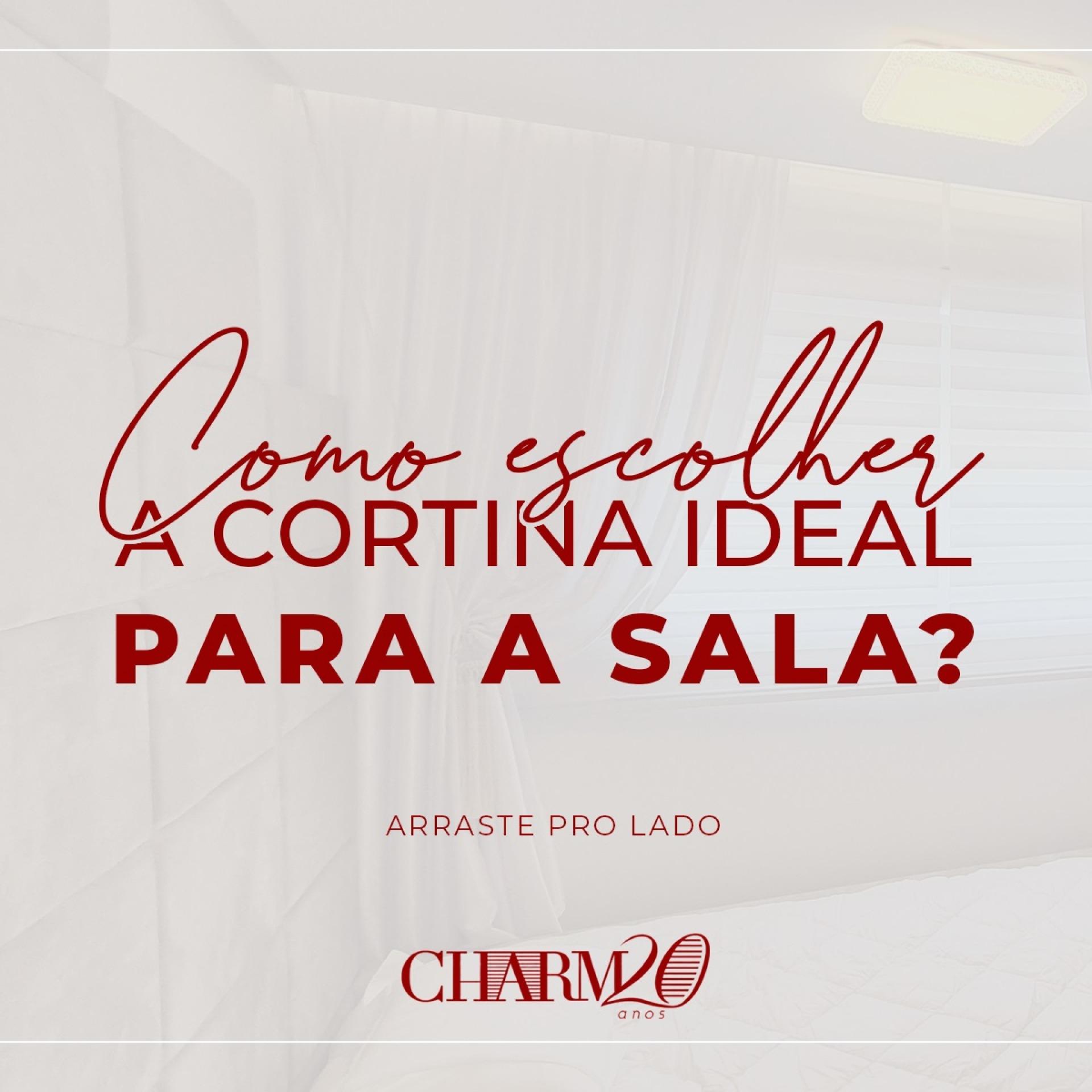 Como escolher a cortina ideal para a sala? 