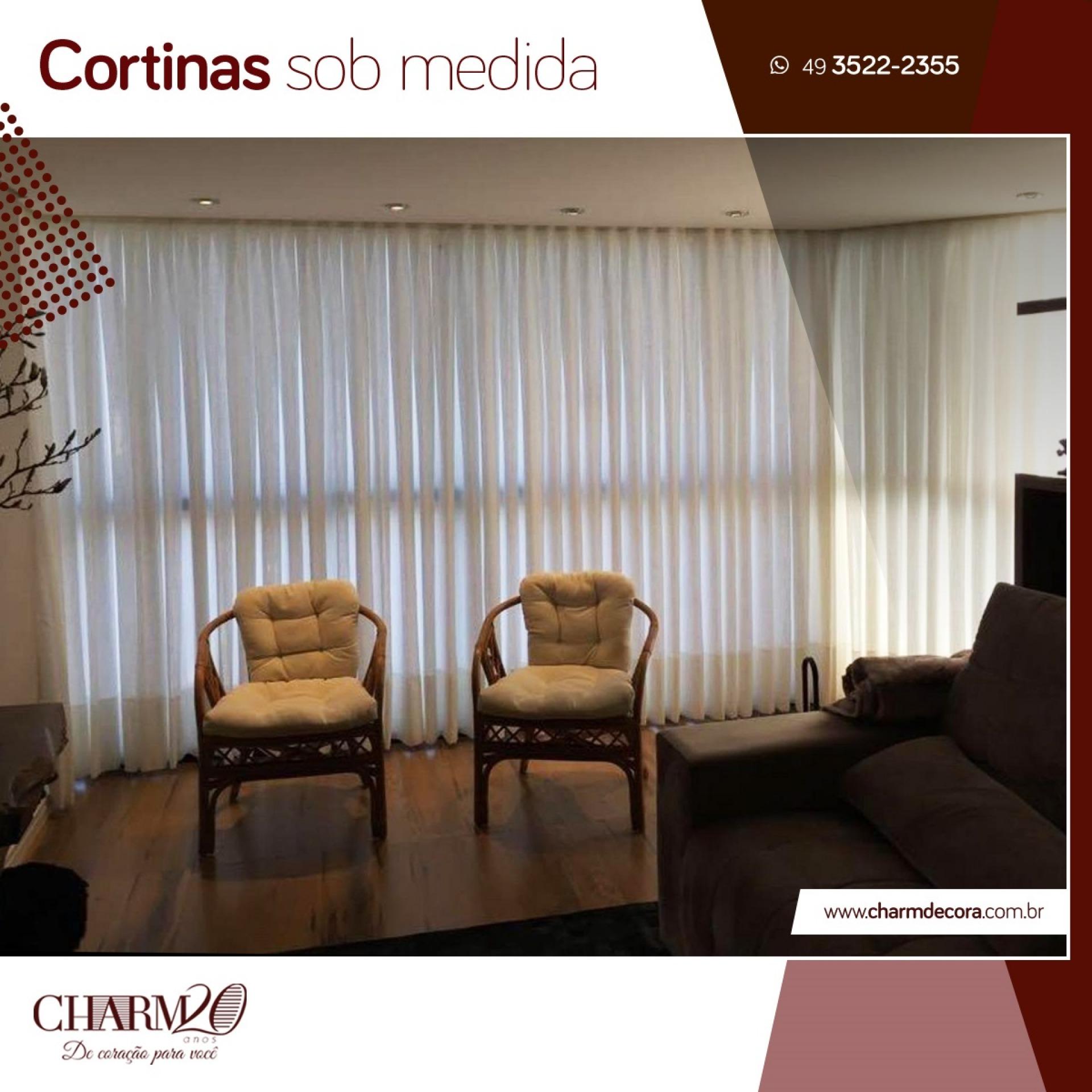 Cortinas sob medida