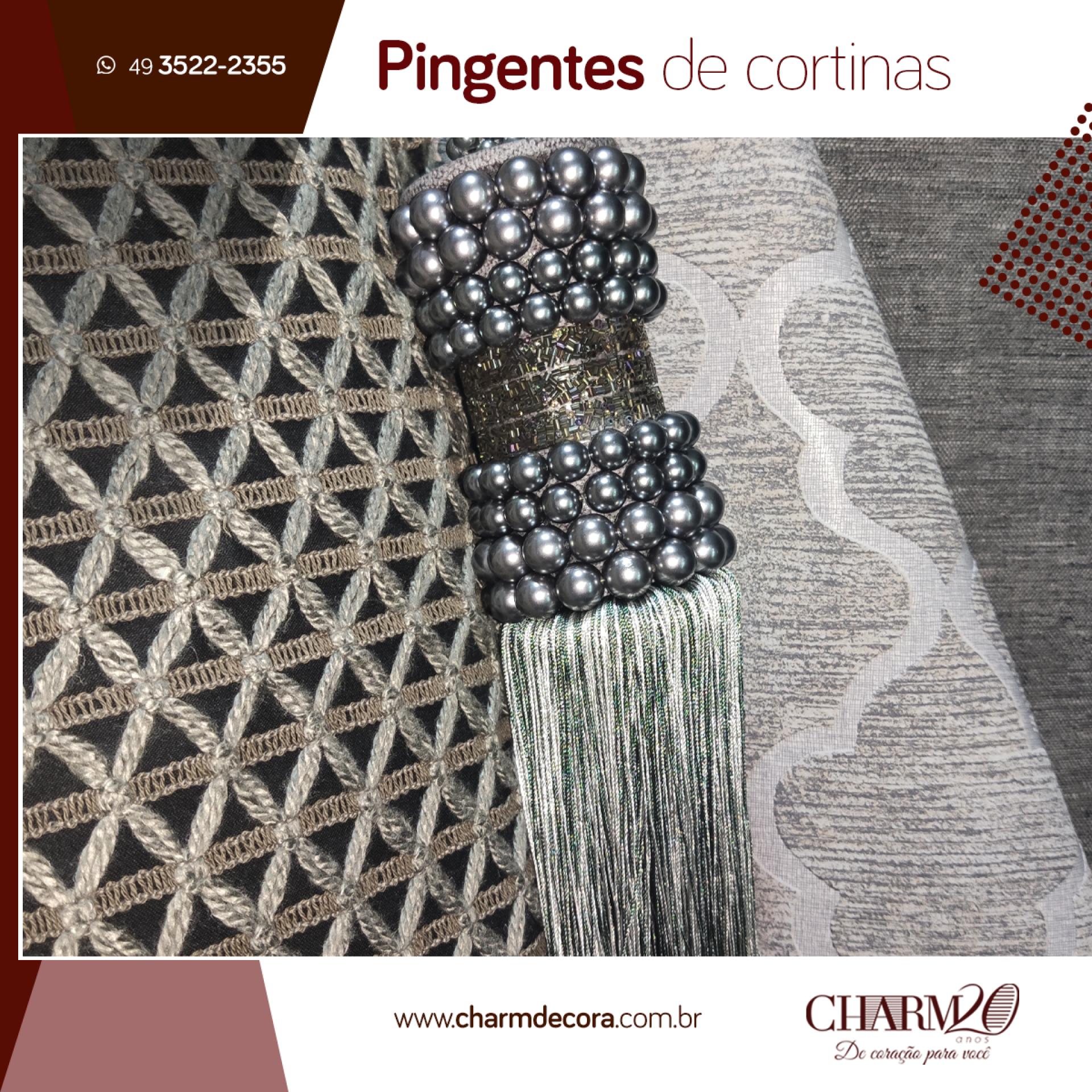 Pingentes de cortinas