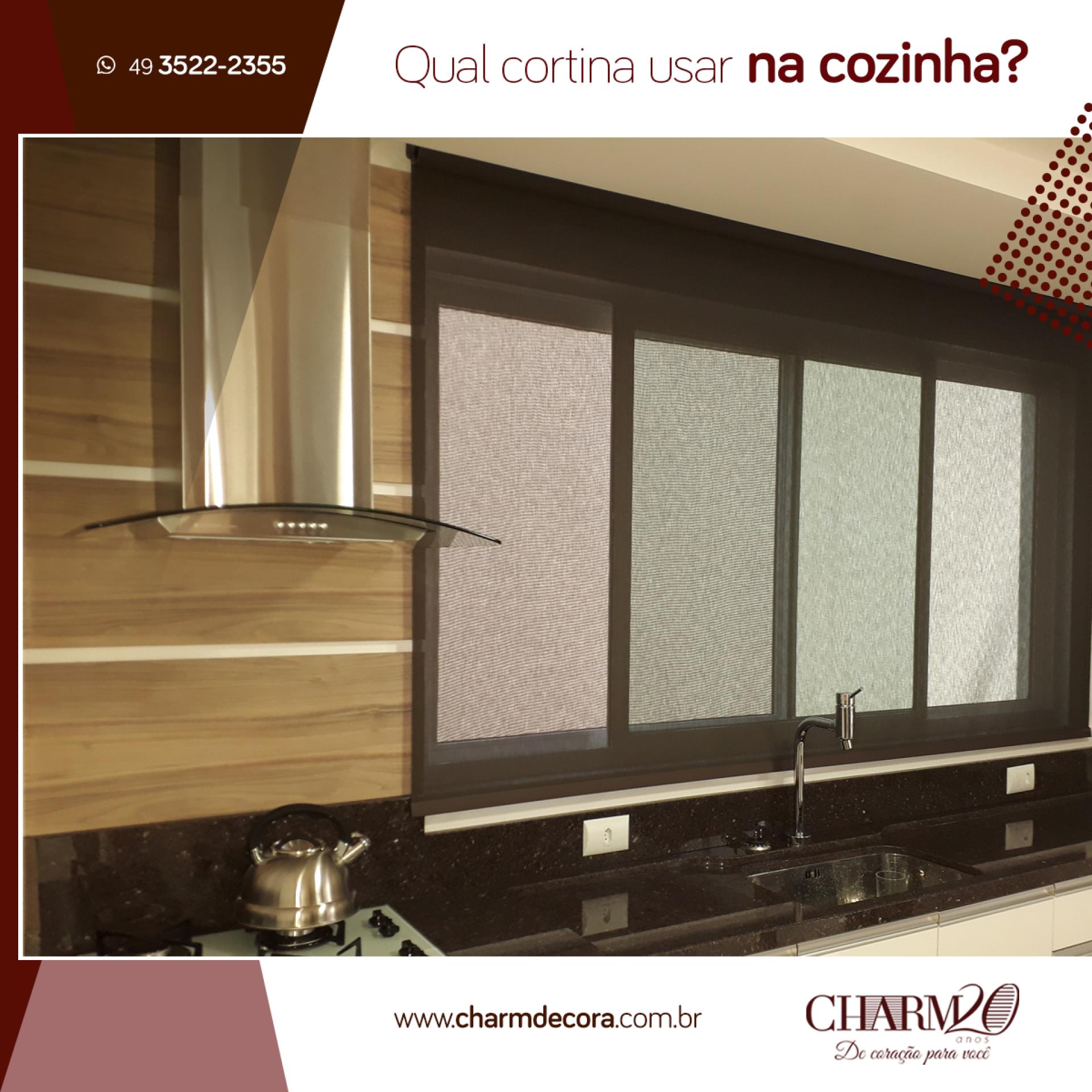 : Qual cortina usar na cozinha?