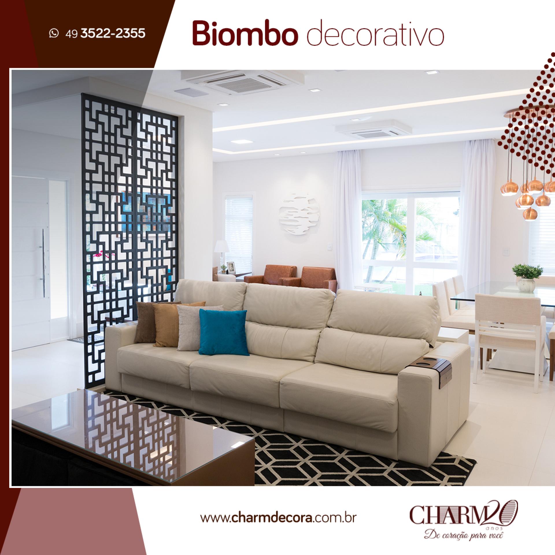 Biombo decorativo