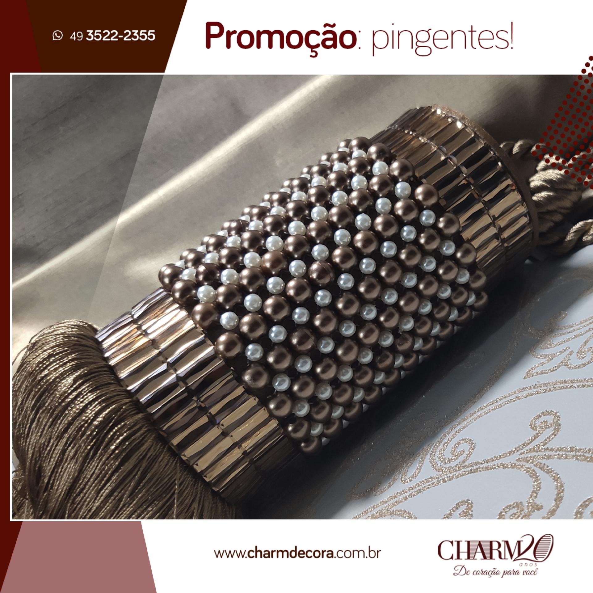 Promoção: pingentes!