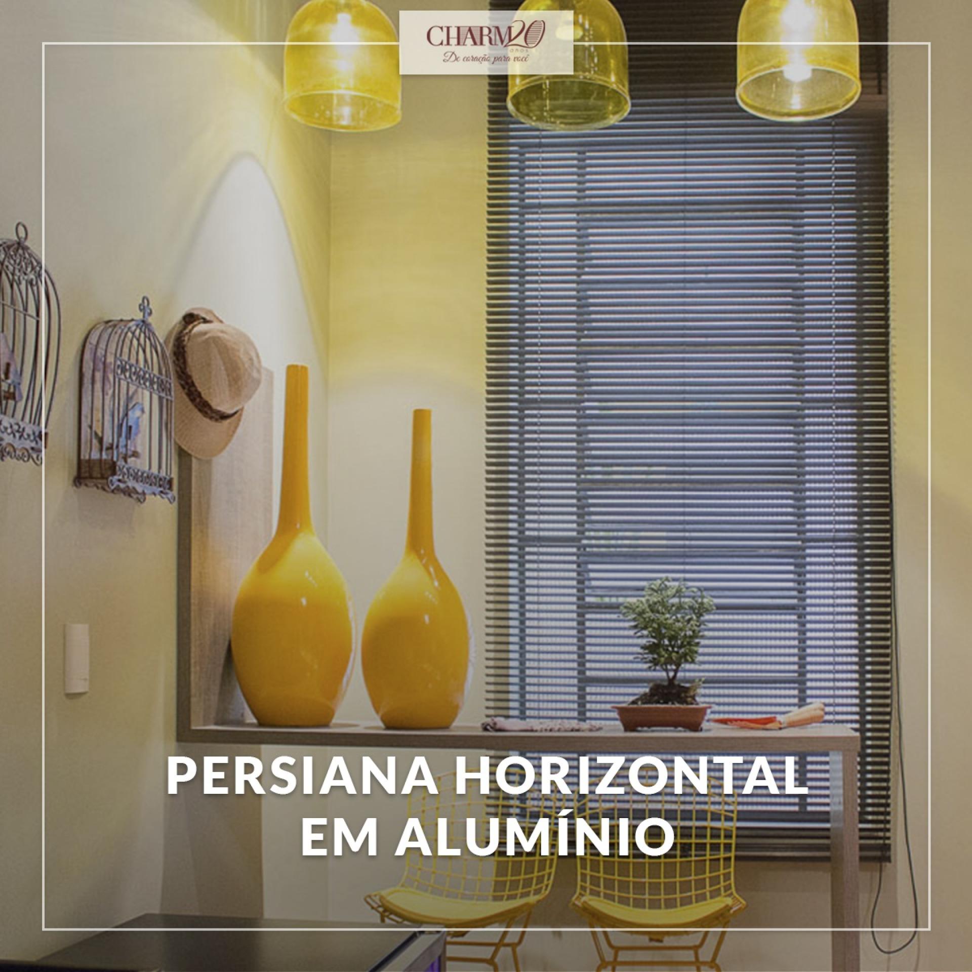 Persiana horizontal em Alumínio