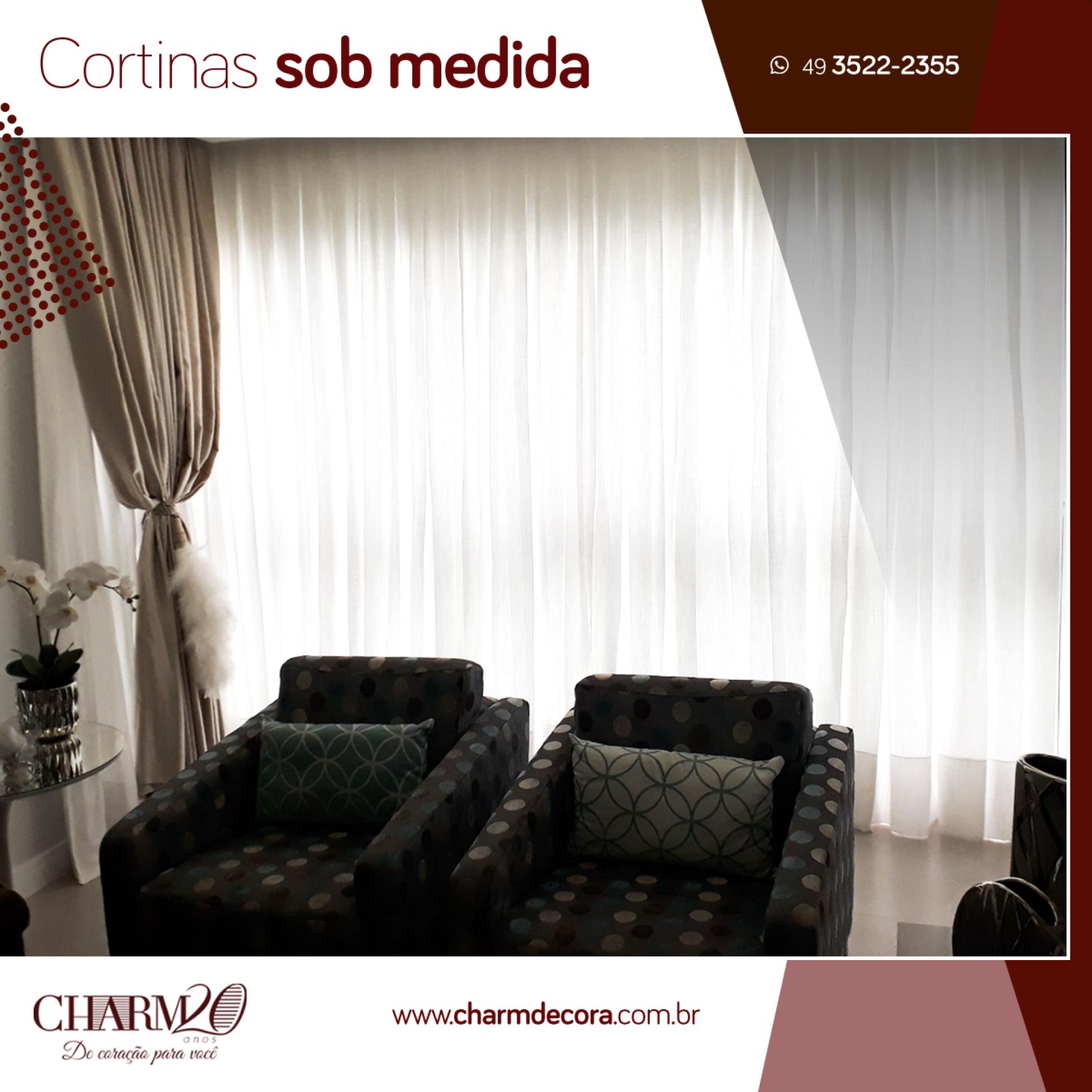 Cortinas sob medida