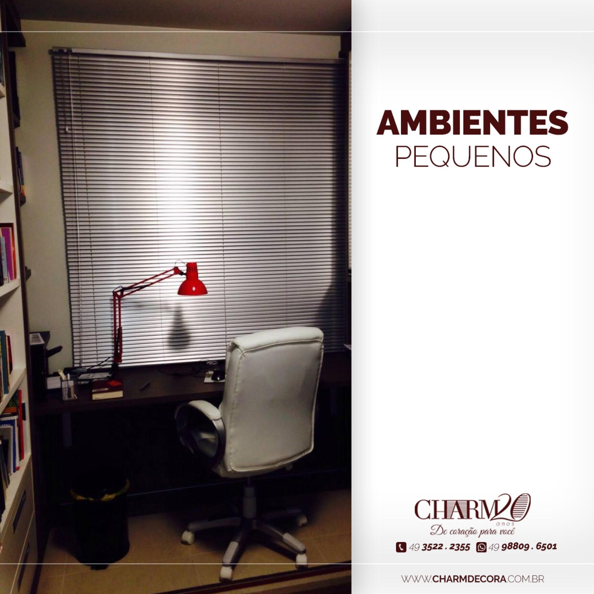 Ambientes pequenos