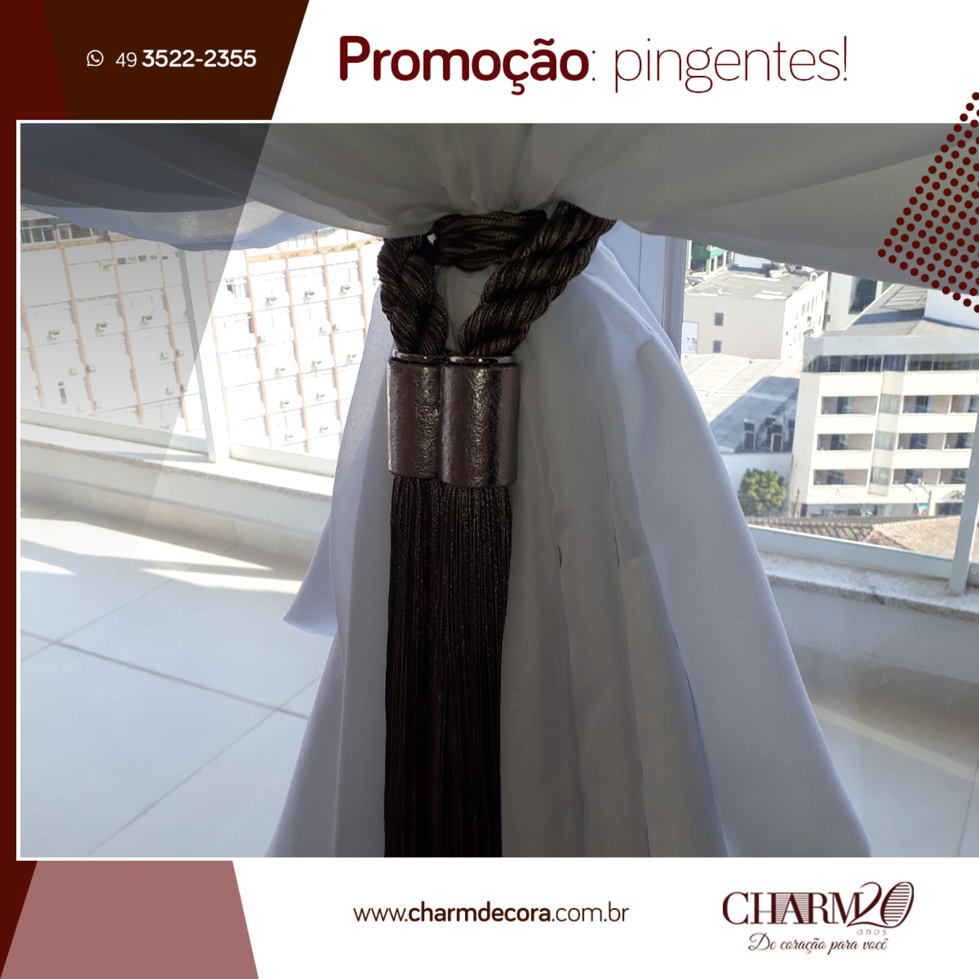 Promoção: pingentes!