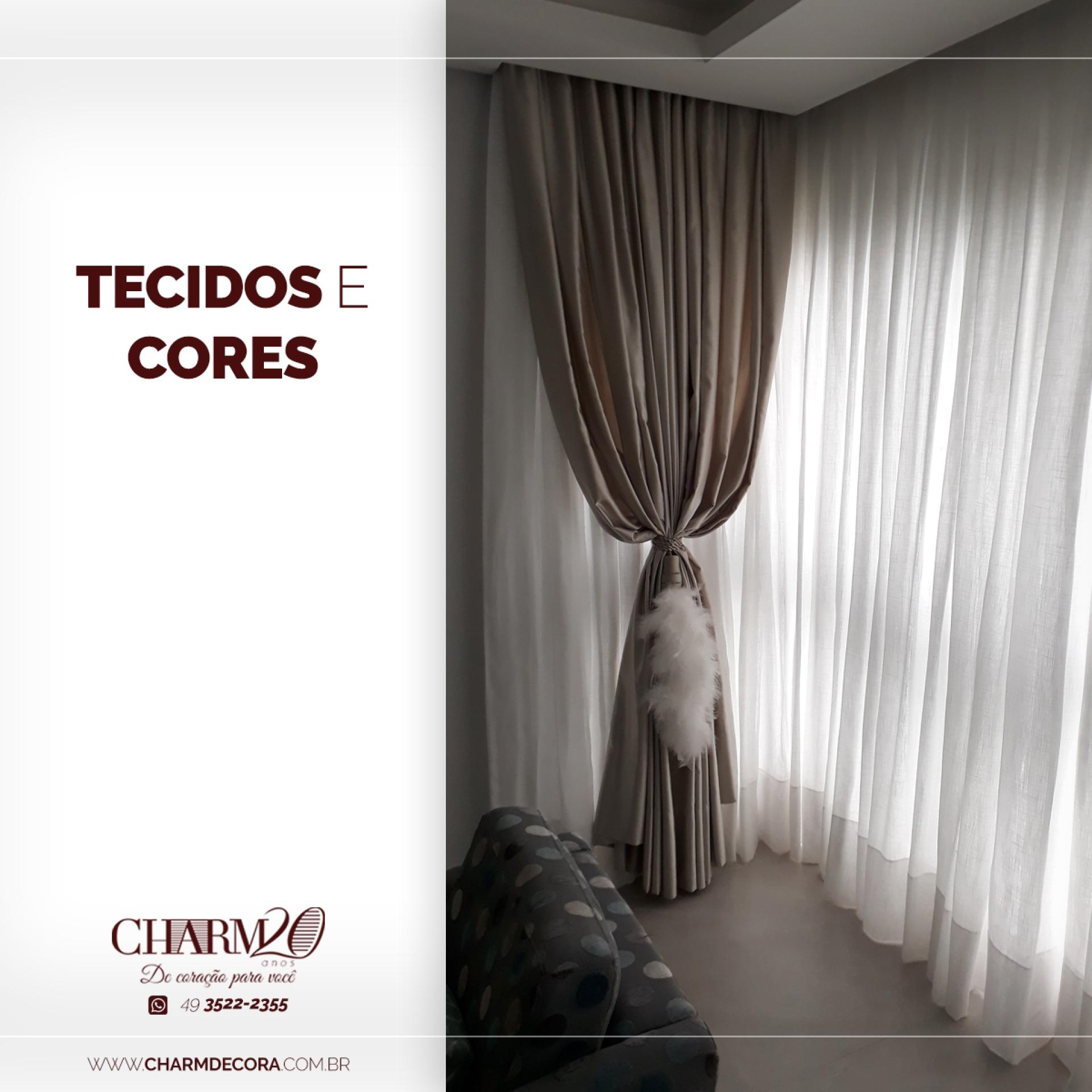 Tecidos e cores