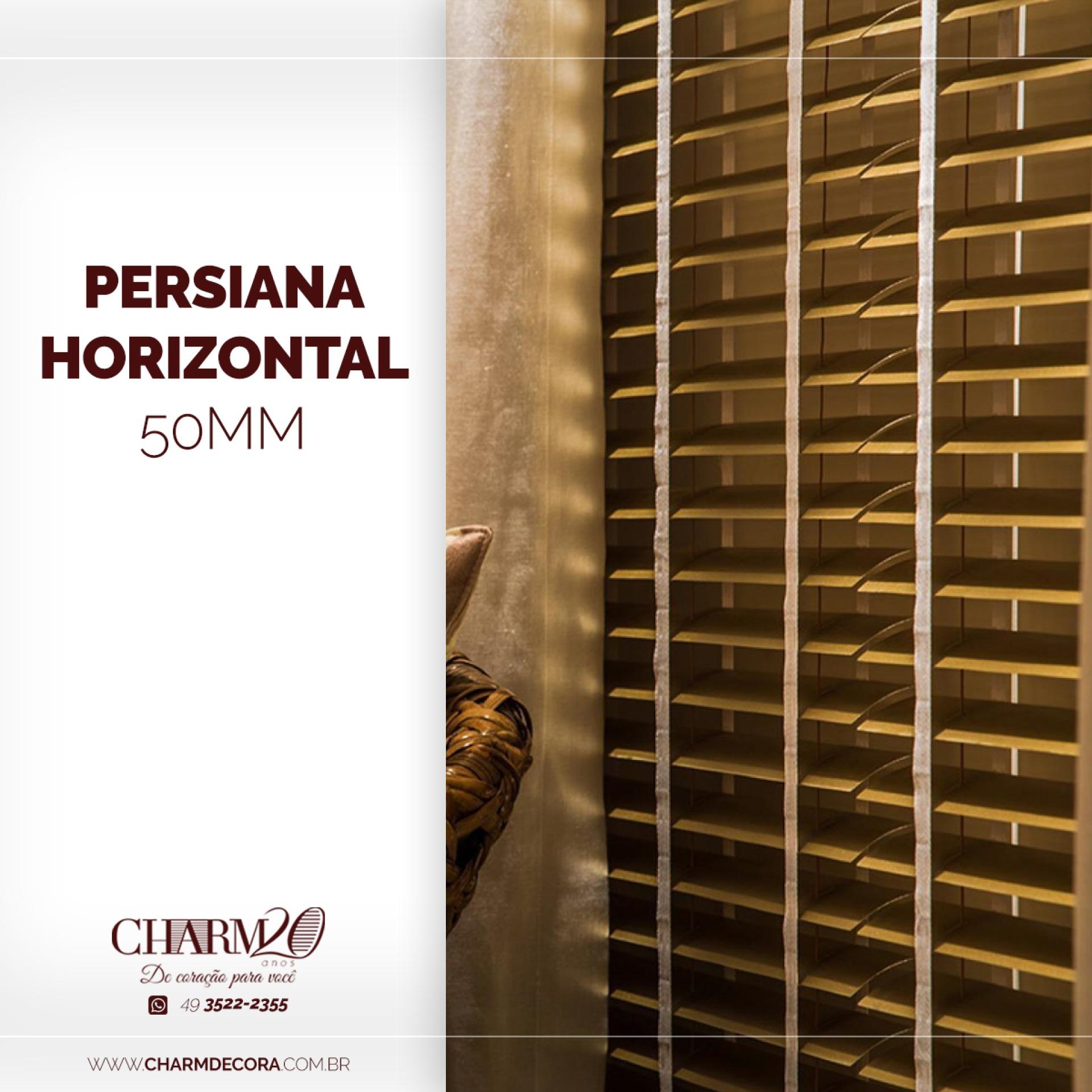 Persiana Horizontal 50mm