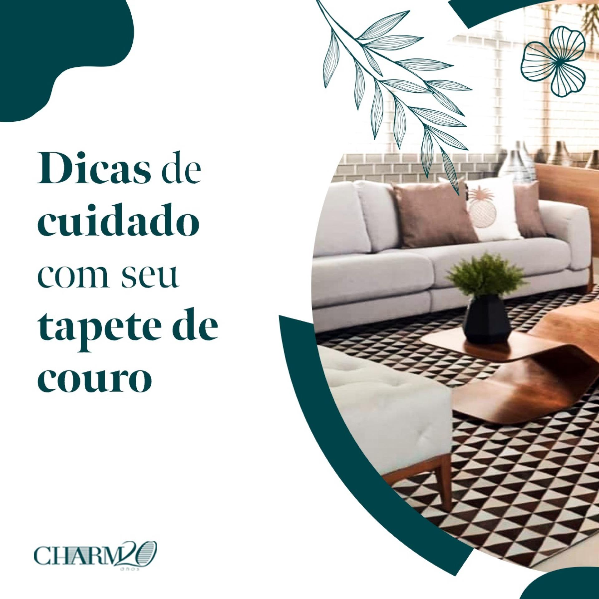 Dicas de cuidado com o seu tapete de couro