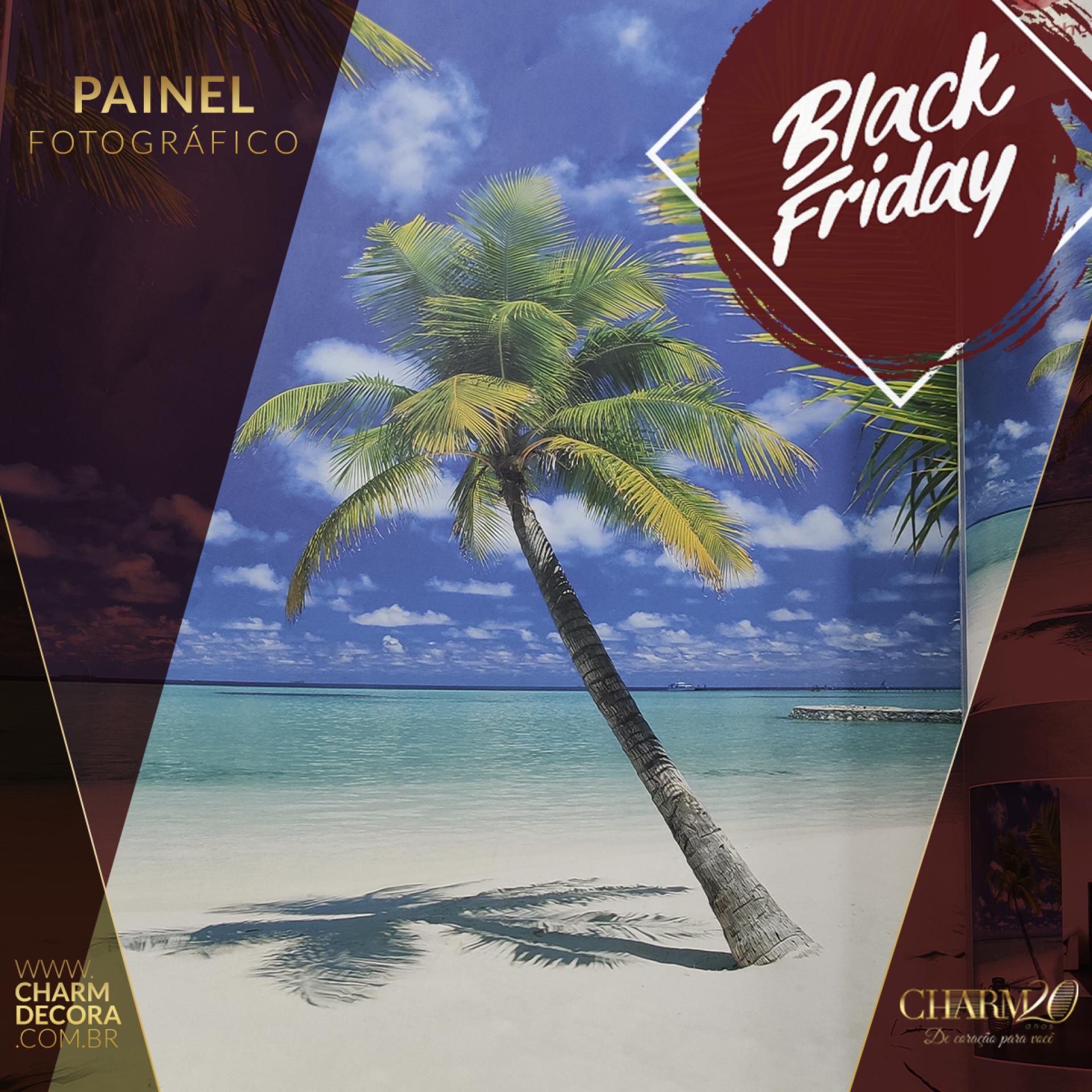 Black Friday Charm - Painel Fotográfico