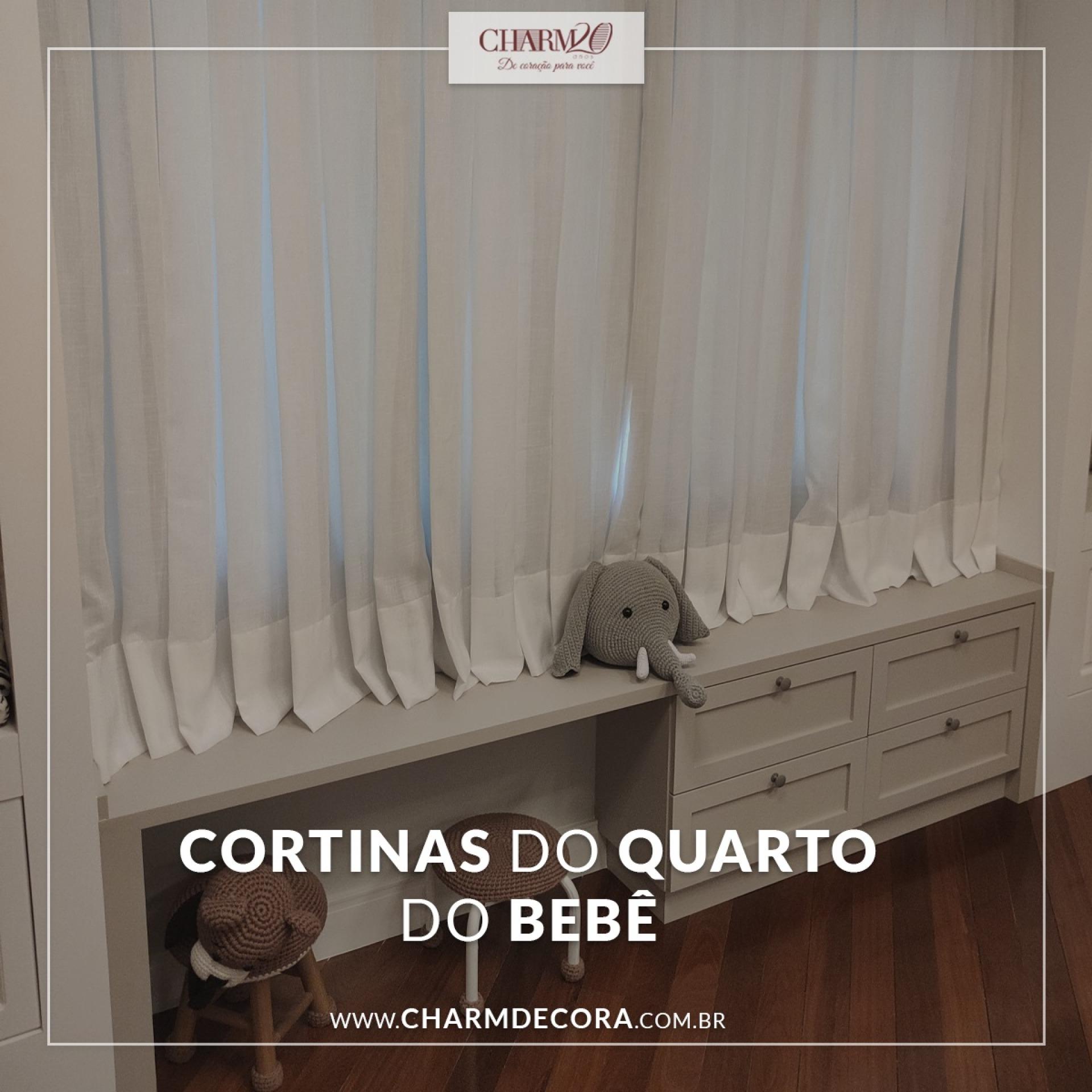 Cortinas do quarto do Bebê