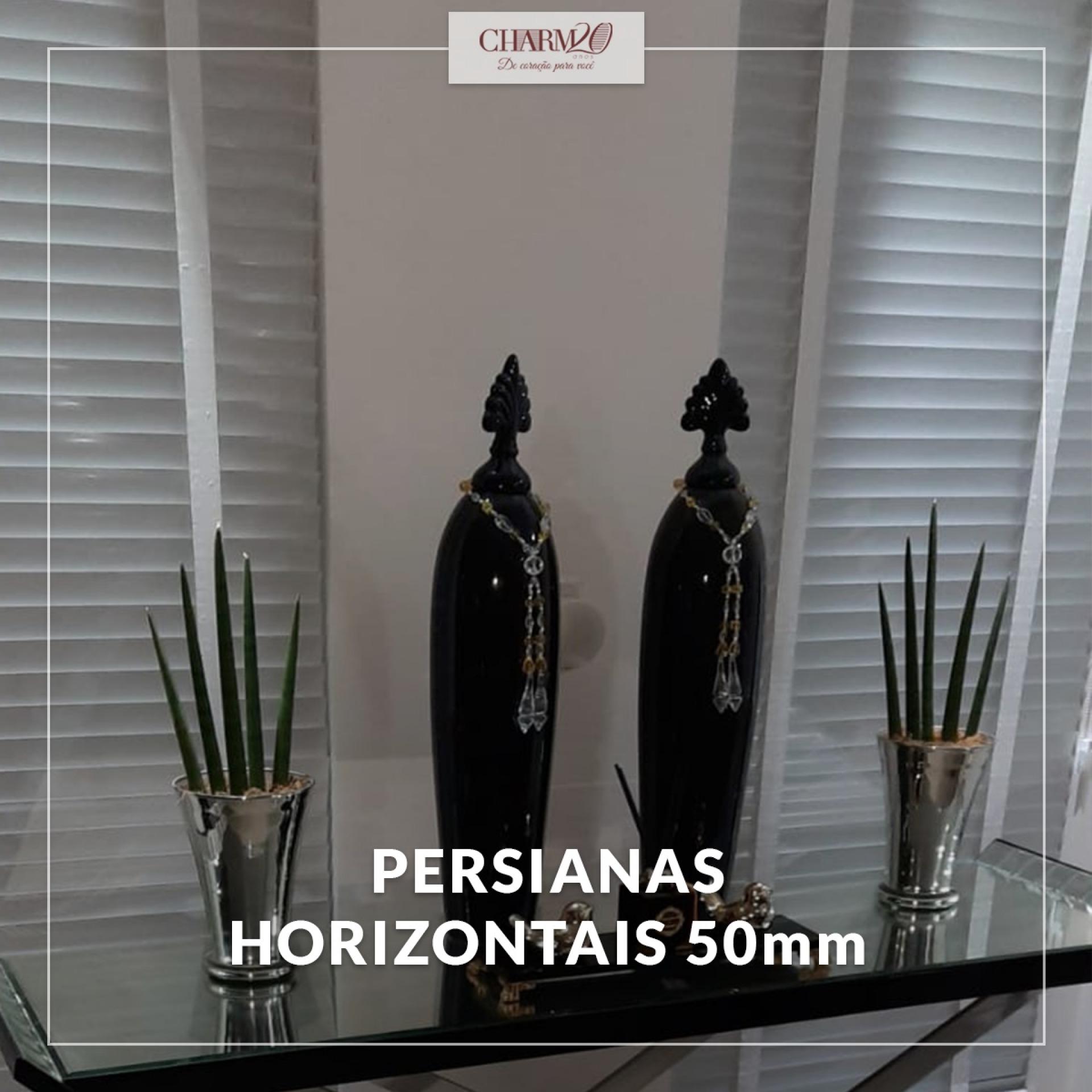 Persianas Horizontais 50mm